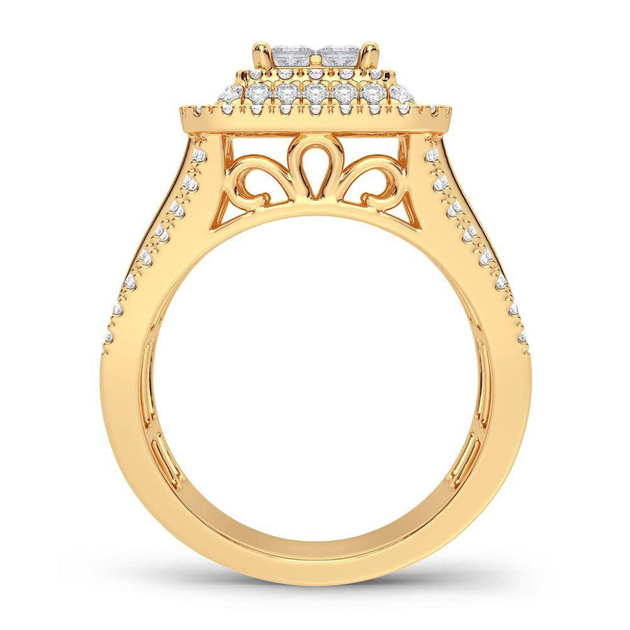 14K 1.50CT Diamond Ring - Johnny Dang & Co