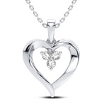 14K 0.12CT Diamond Pendant - Johnny Dang & Co