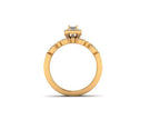 1.00 Ct.Tw. Diamond Engagement Ring - Johnny Dang & Co