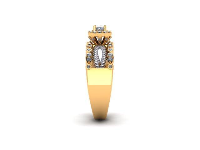 1.00 Ct.Tw. Diamond Engagement Ring - Johnny Dang & Co
