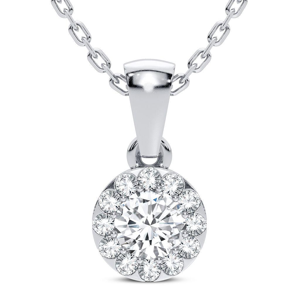 14K 0.27CT DIAMOND PENDANT - Johnny Dang & Co