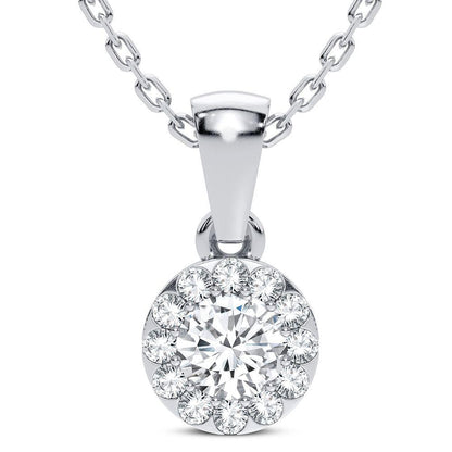 14K 0.27CT DIAMOND PENDANT - Johnny Dang & Co