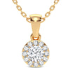 14K 0.27CT DIAMOND PENDANT - Johnny Dang & Co