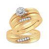 14K 0.20ct Diamond Trio Set - Johnny Dang & Co