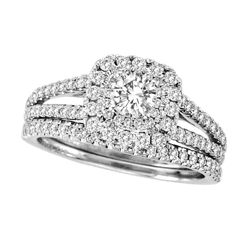 14K 1.17CT DIA BRIDAL RING - Johnny Dang & Co