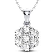 14K 1.50CT Diamond Pendant - Johnny Dang & Co