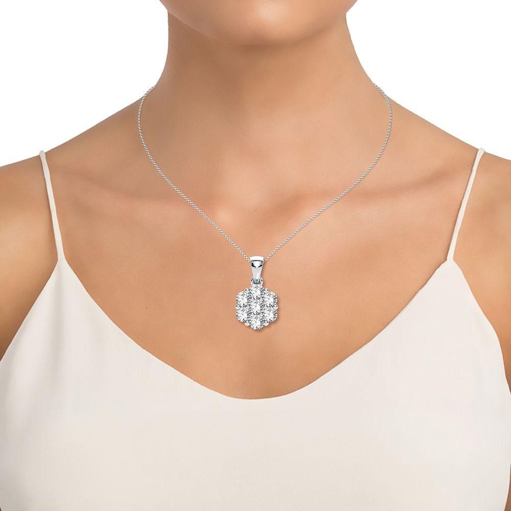 14K 1.50CT Diamond Pendant - Johnny Dang & Co