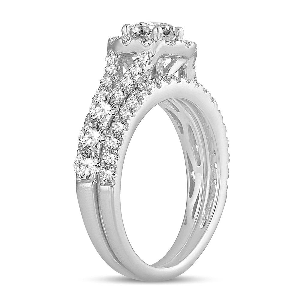 14K 2.00CT Diamond BRIDAL RING - Johnny Dang & Co