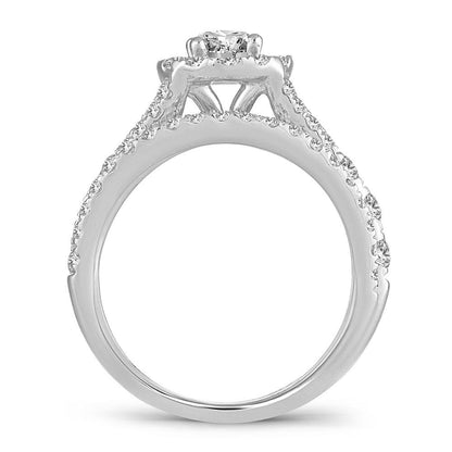 14K 2.00CT Diamond BRIDAL RING - Johnny Dang & Co