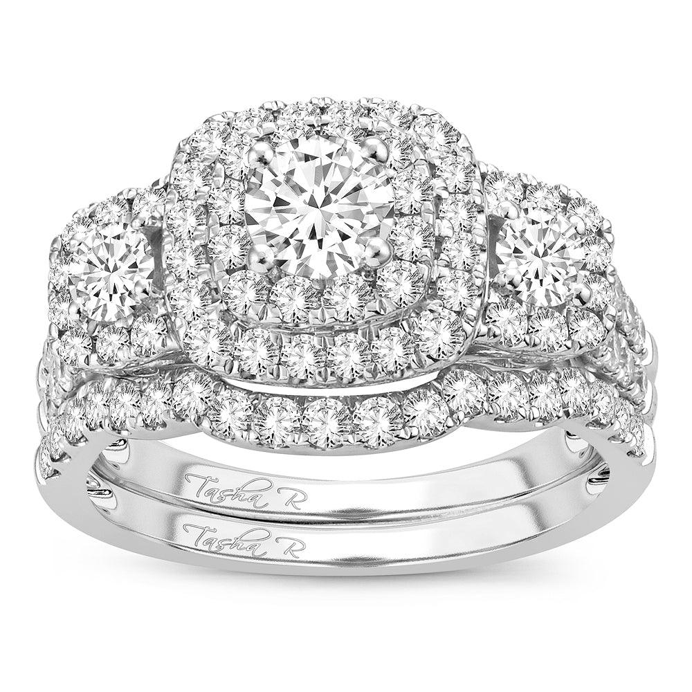 14K 2.00CT Diamond BRIDAL RING - Johnny Dang & Co