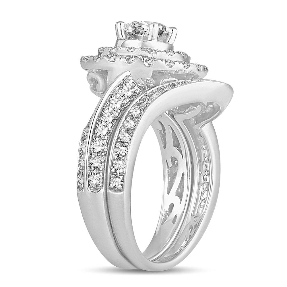 14K 2.00CT Diamond BRIDAL RING - Johnny Dang & Co