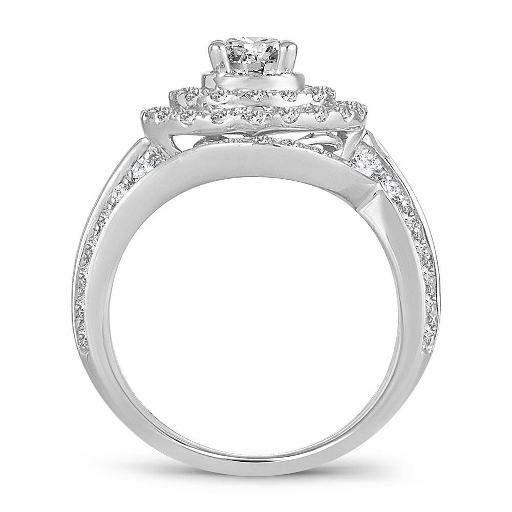 14K 2.00CT Diamond BRIDAL RING - Johnny Dang & Co