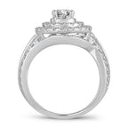14K 2.00CT Diamond BRIDAL RING - Johnny Dang & Co