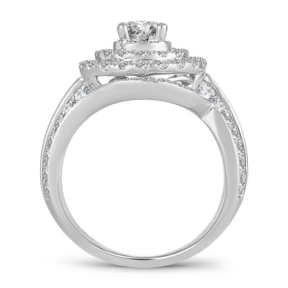 14K 2.00CT Diamond BRIDAL RING - Johnny Dang & Co