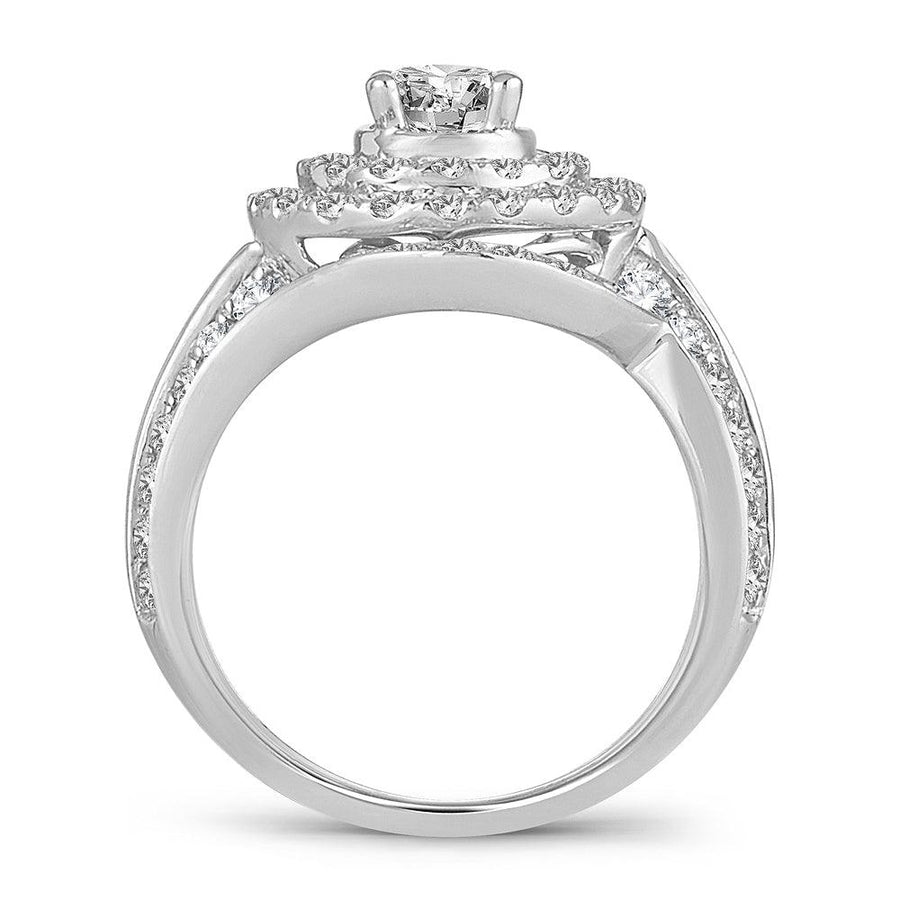 14K 2.00CT Diamond BRIDAL RING - Johnny Dang & Co