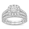 14K 2.00CT Diamond BRIDAL RING - Johnny Dang & Co