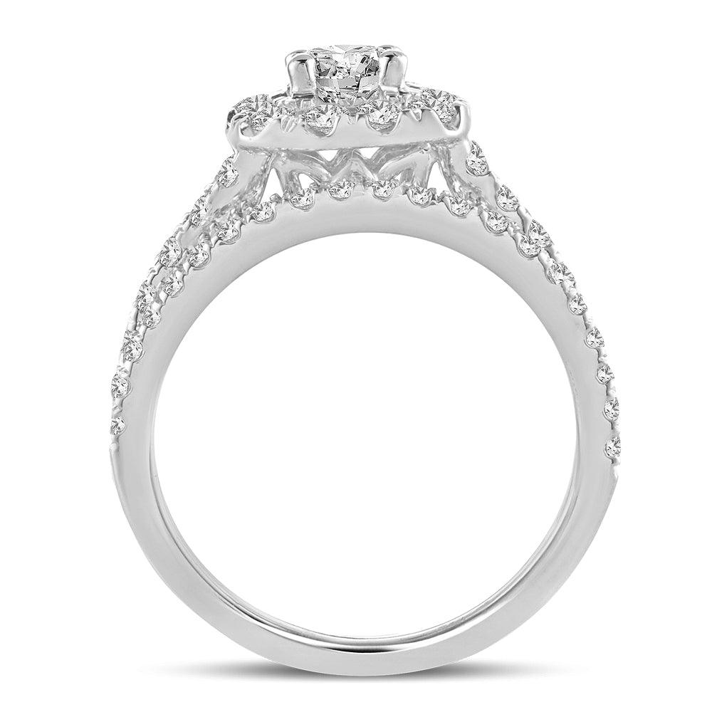 14K 2.00CT Diamond BRIDAL RING - Johnny Dang & Co