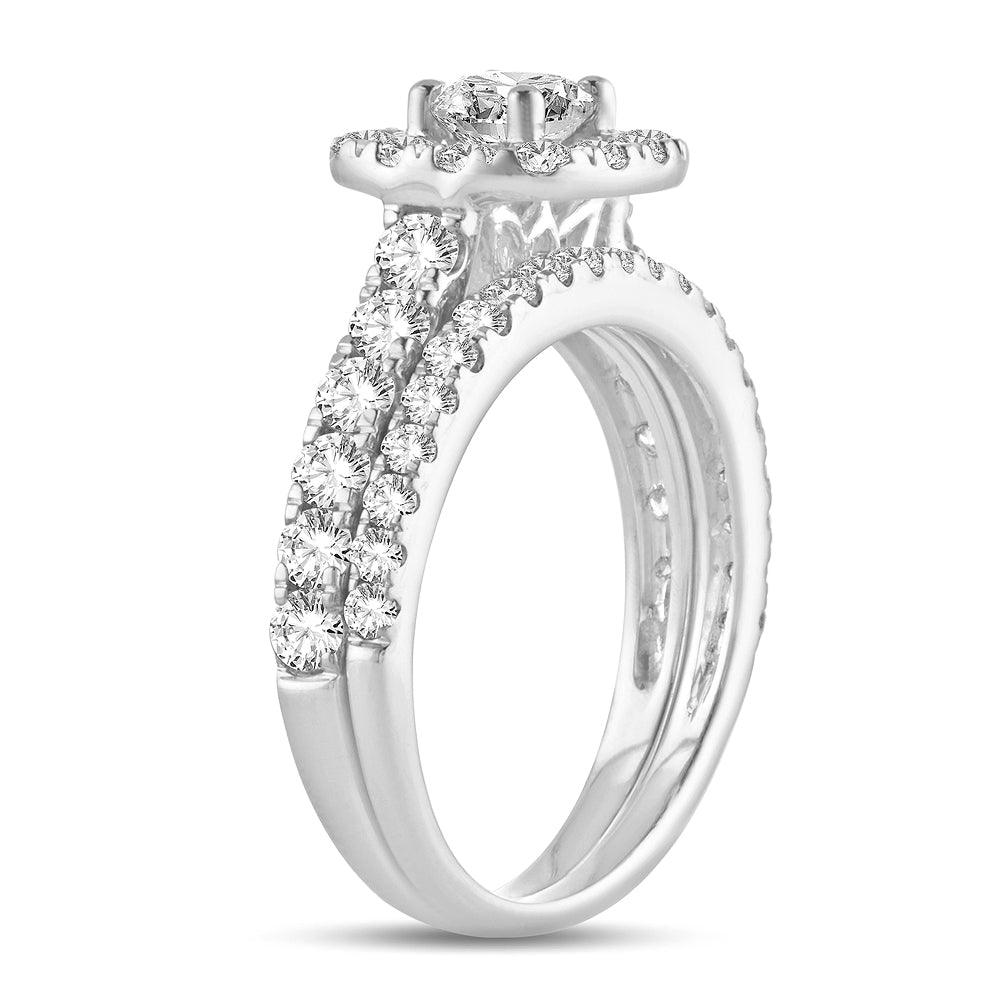 14K 2.00CT Diamond BRIDAL RING - Johnny Dang & Co