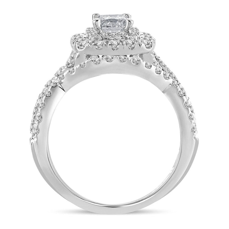 14K 2.00CT Diamond BRIDAL RING - Johnny Dang & Co