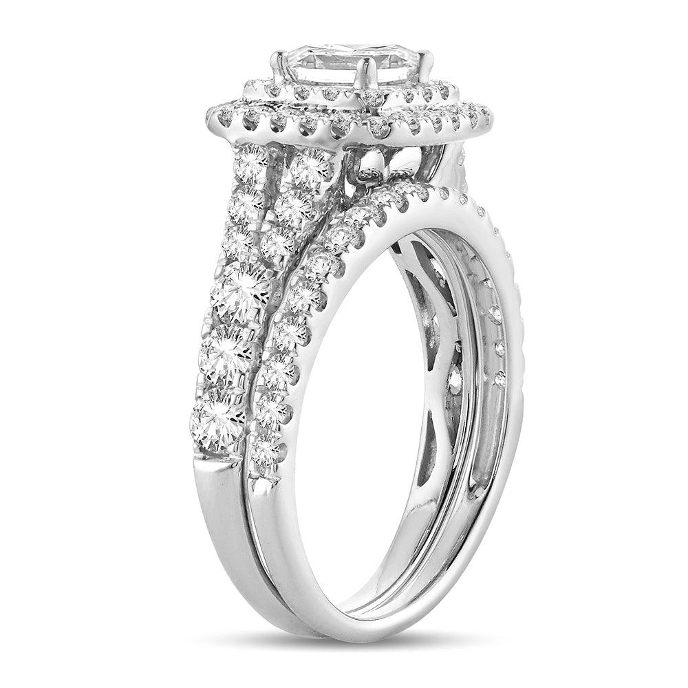 14K 2.00CT Bridal Diamond Ring - Johnny Dang & Co