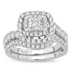 14K 2.00CT Bridal Diamond Ring - Johnny Dang & Co
