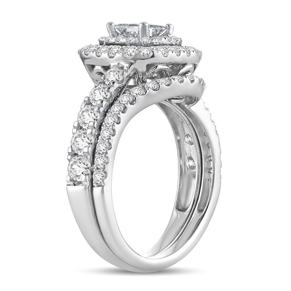14K 2.00CT Bridal Diamond Ring - Johnny Dang & Co