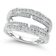 14K 0.51CT Diamond RING GUARD. - Johnny Dang & Co