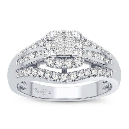 14K 1.00CT Diamond Ring - Johnny Dang & Co