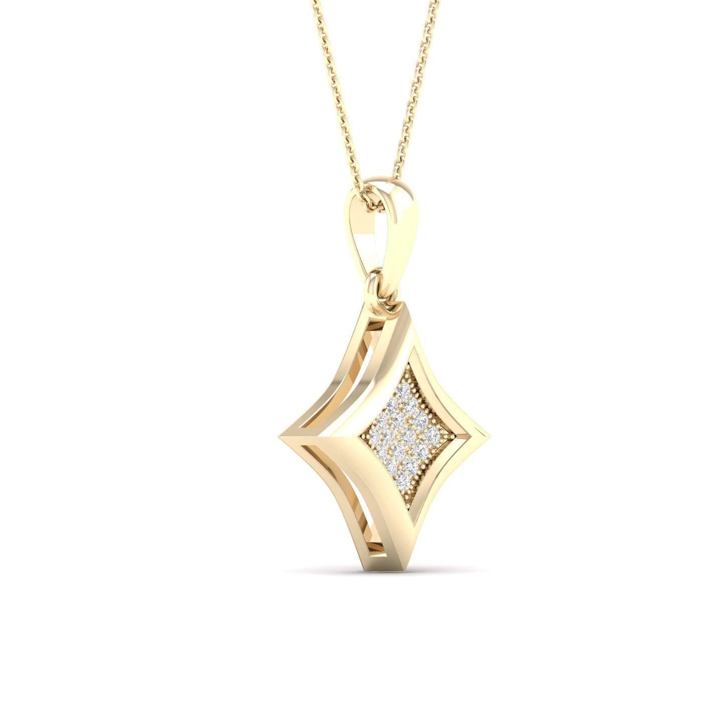 10K 0.05CT Diamond Pendant - Johnny Dang & Co