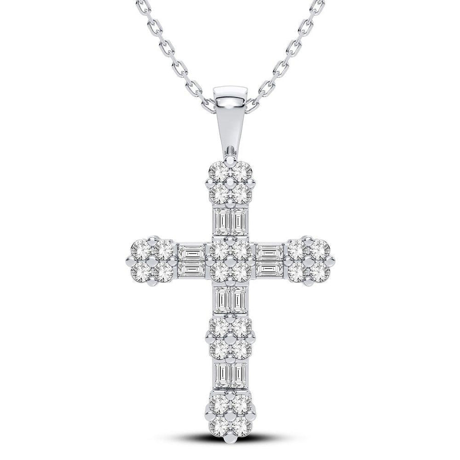 14K 0.50CT Diamond Pendant - Johnny Dang & Co