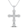 14K 0.50CT Diamond Pendant - Johnny Dang & Co