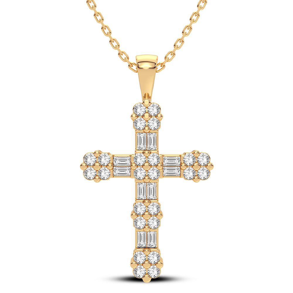 14K 0.50CT Diamond Pendant - Johnny Dang & Co