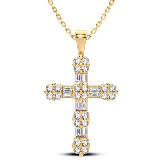 14K 0.50CT Diamond Pendant - Johnny Dang & Co