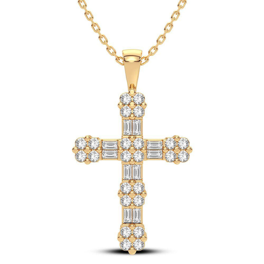 14K 0.50CT Diamond Pendant - Johnny Dang & Co