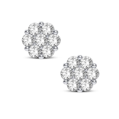 14K 1.50CT Diamond Earring - Johnny Dang & Co