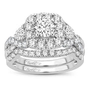 14K 2.00CT Diamond Bridal Ring - Johnny Dang & Co