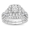 14K 2.00CT Diamond Bridal Ring - Johnny Dang & Co