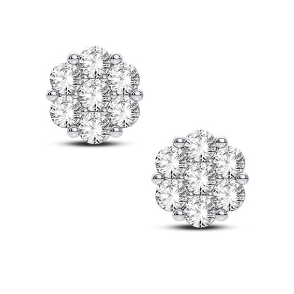 14K 2.00CT Diamond Earring - Johnny Dang & Co