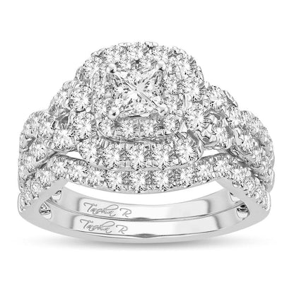 14K 2.00CT Diamond BRIDAL RING - Johnny Dang & Co