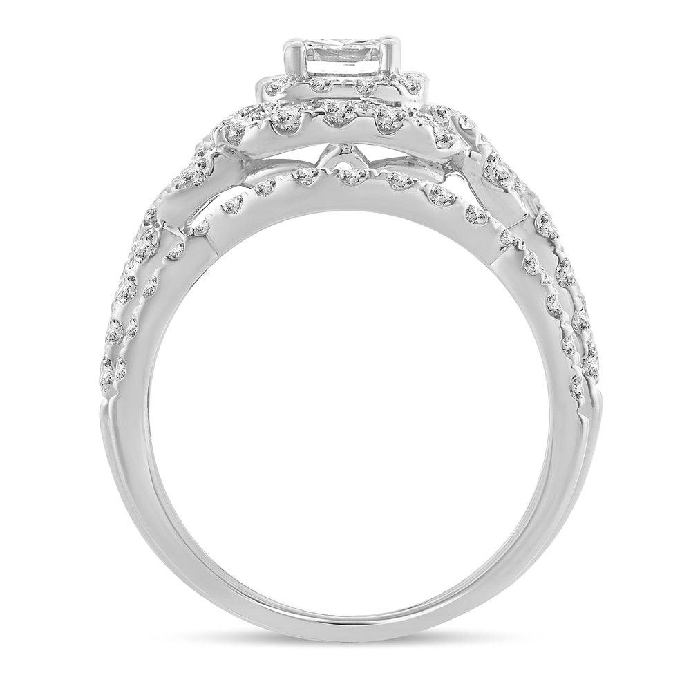 14K 2.00CT Diamond BRIDAL RING - Johnny Dang & Co