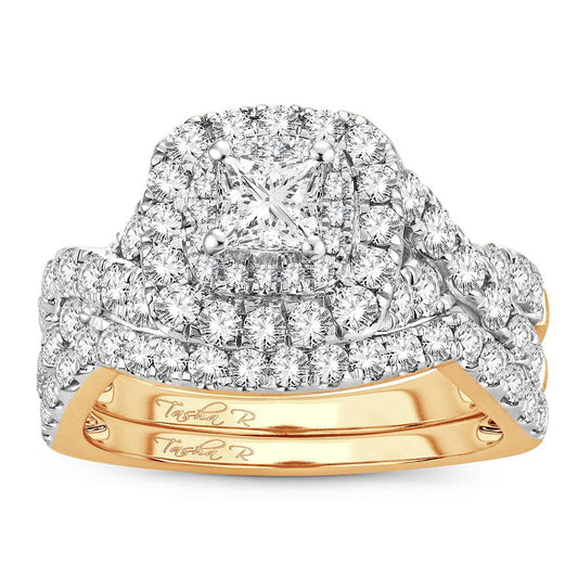 14K 2.00CT Diamond BRIDAL RING - Johnny Dang & Co