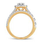 14K 2.00CT Diamond BRIDAL RING - Johnny Dang & Co