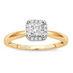14k 0.50ct Engagement Ring - Johnny Dang & Co