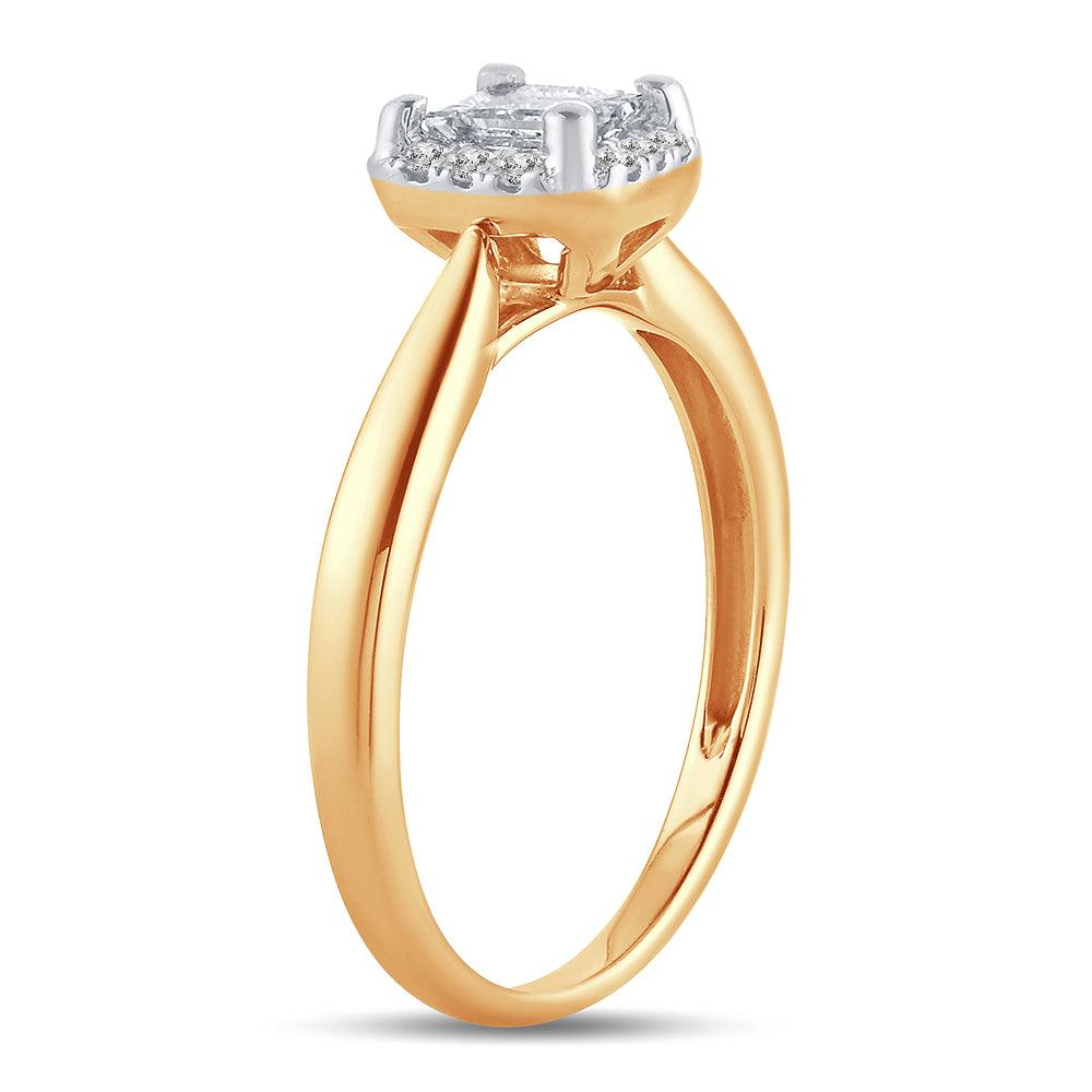 14k 0.50ct Engagement Ring - Johnny Dang & Co