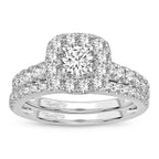14K 1.50CT DIAMOND BRIDAL RING - Johnny Dang & Co