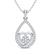 14K 0.25CT DIAMOND PENDANT - Johnny Dang & Co