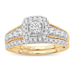 14K 1.00CT Diamond BRIDAL R4ING - Johnny Dang & Co