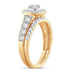 14K 1.00CT Diamond BRIDAL R4ING - Johnny Dang & Co