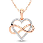 14K 0.10CT Diamond Pendant - Johnny Dang & Co