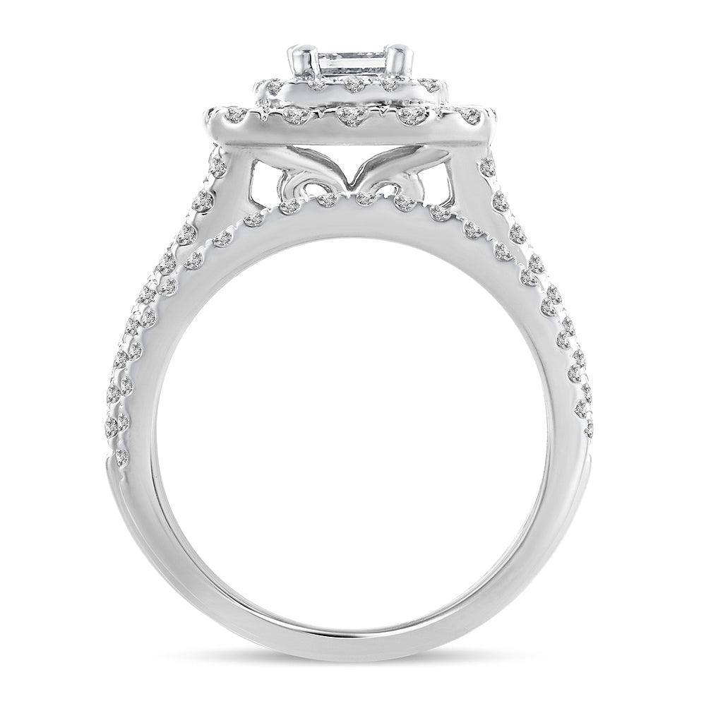 14K 2.00CT Diamond Bridal Ring - Johnny Dang & Co